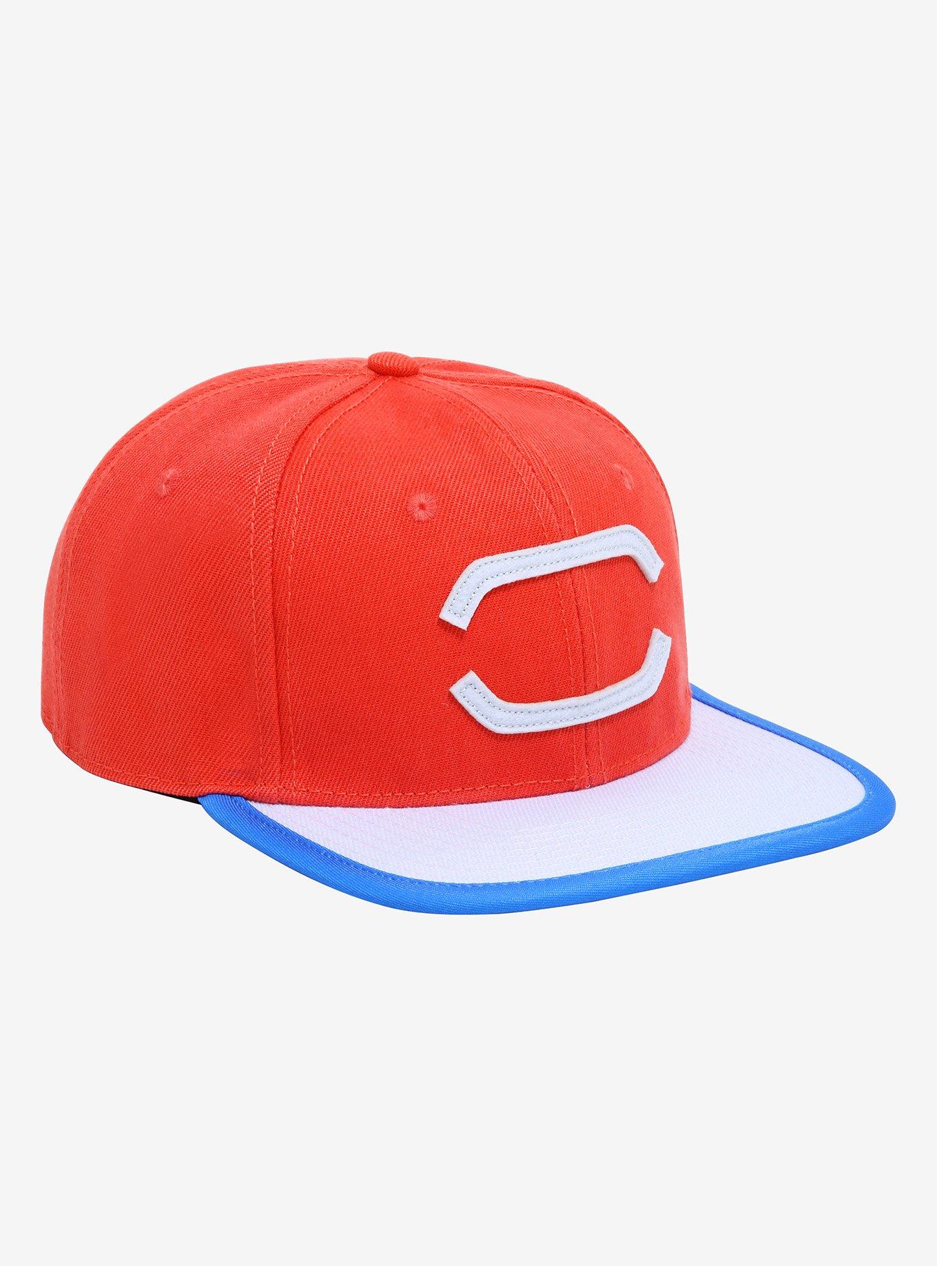 Pok&eacute;mon Ash Ketchum Sun & Moon Snapback Cap - BoxLunch Exclusive, , alternate