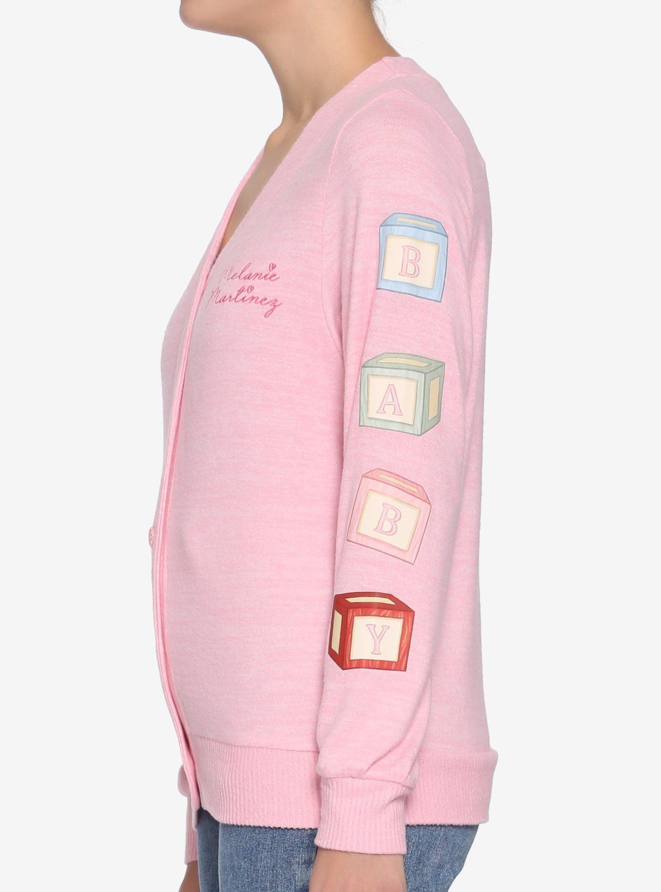 Melanie Martinez Cry Baby Girls Cardigan, PINK, alternate