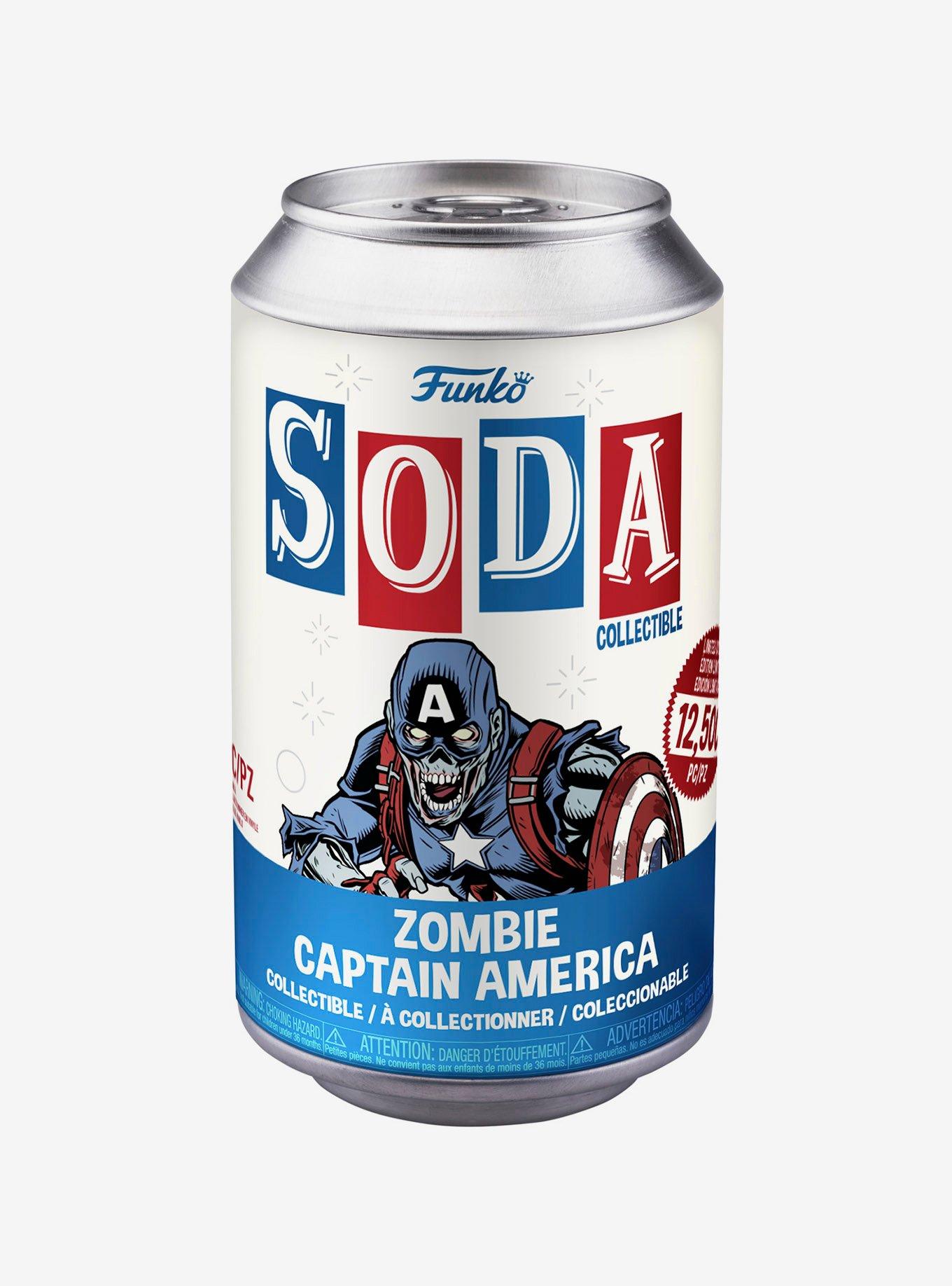 Funko Marvel Soda Captain America Figure, , alternate