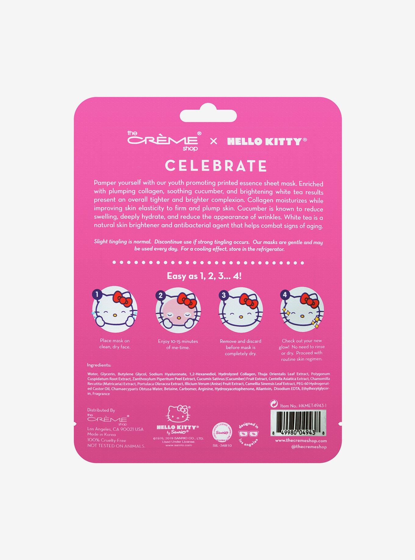 The Creme Shop Hello Kitty Celebrate Me Time Face Sheet Mask, , alternate