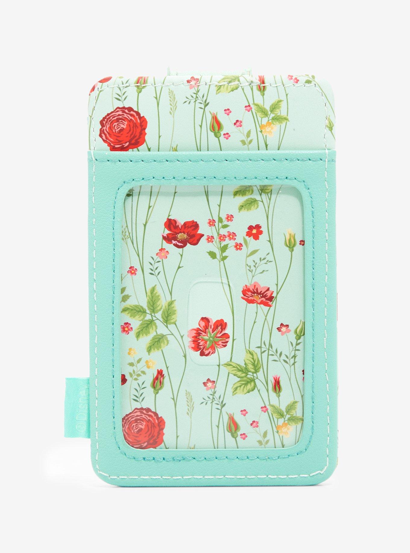 Loungefly Disney Peter Pan Tinker Bell Floral Cardholder, , alternate