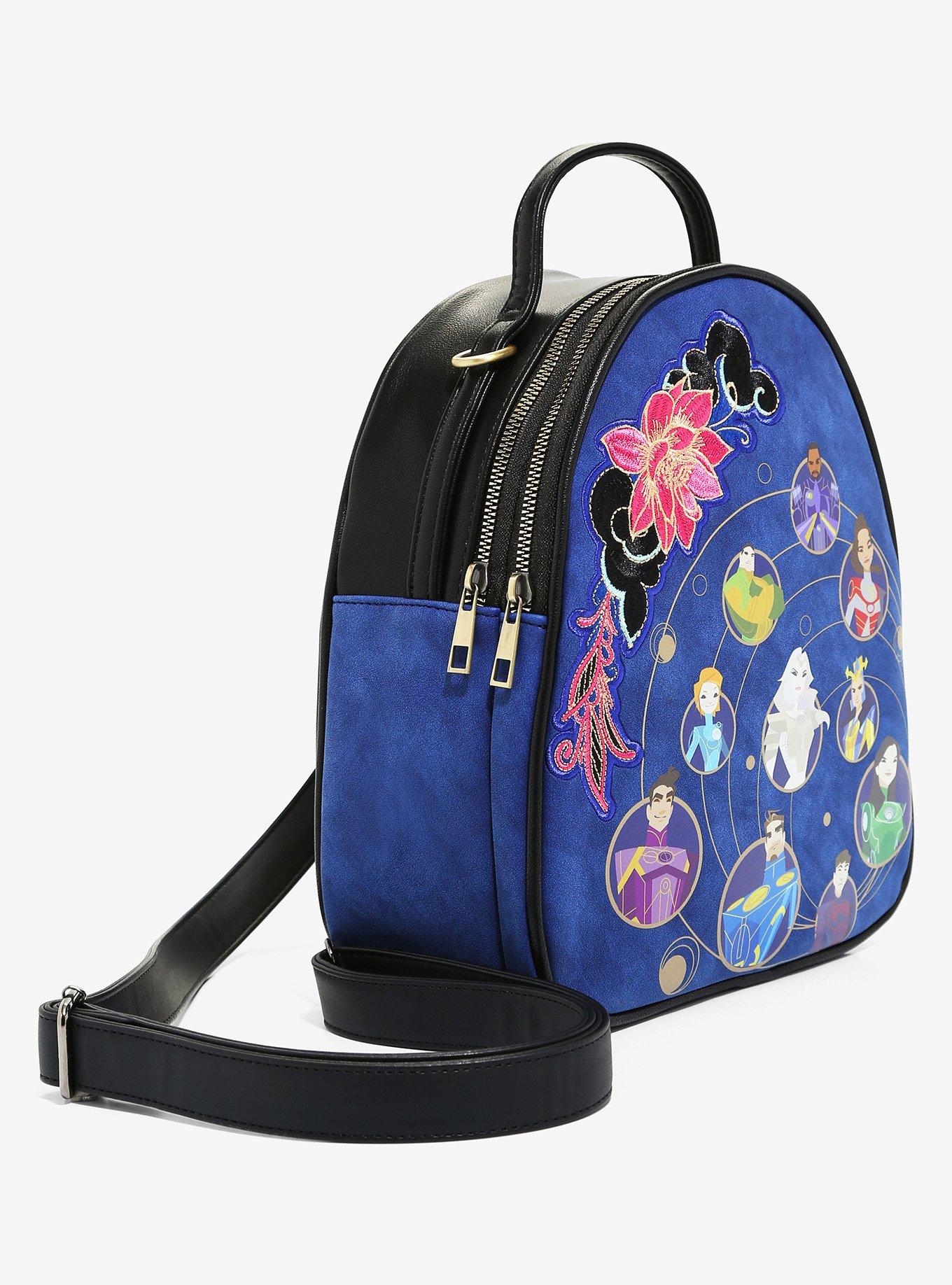 Marvel Eternals Embroidered Convertible Mini Backpack - BoxLunch Exclusive, , alternate