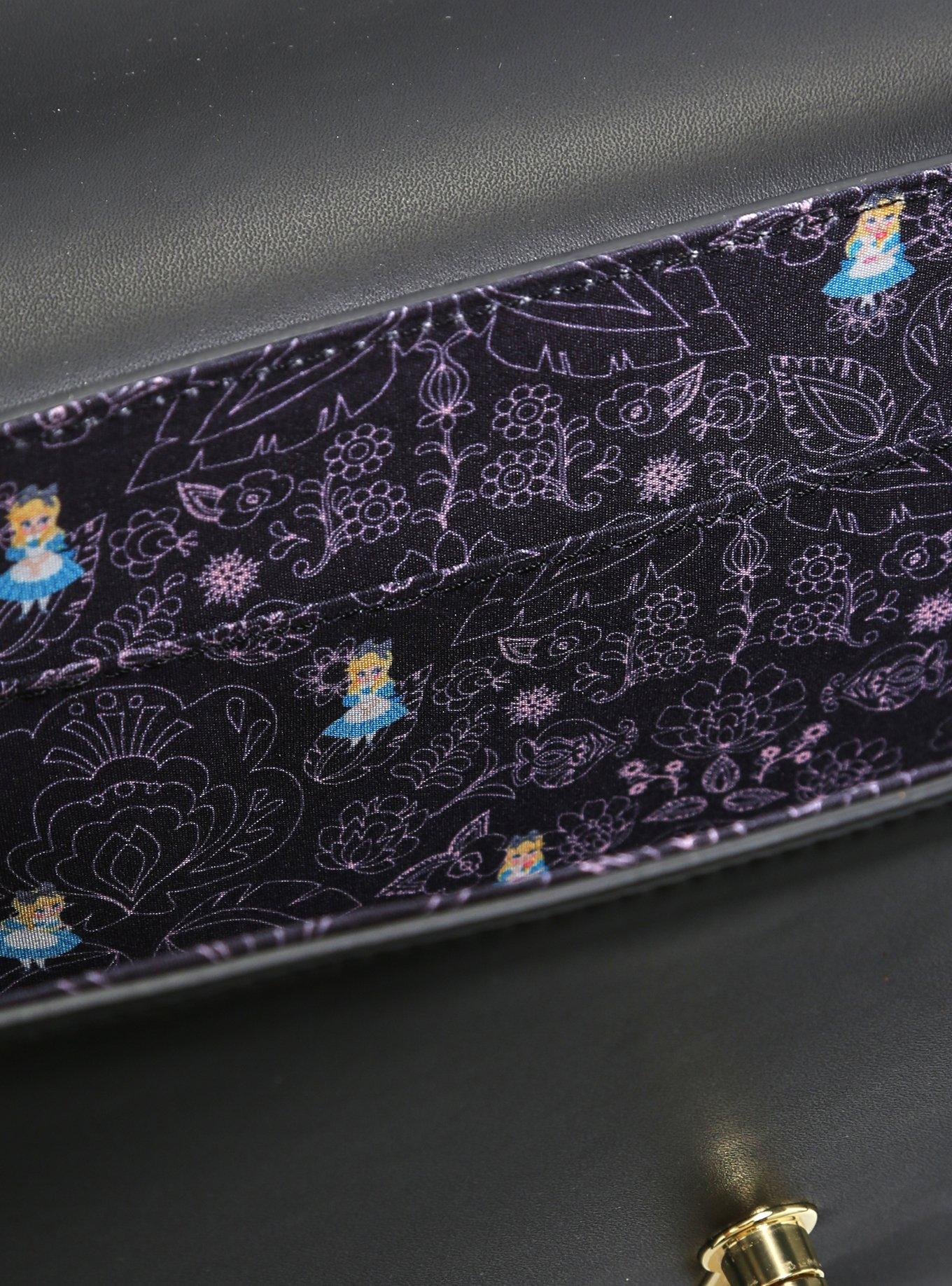 Loungefly Disney Alice in Wonderland Floral Crossbody Bag - BoxLunch Exclusive, , alternate