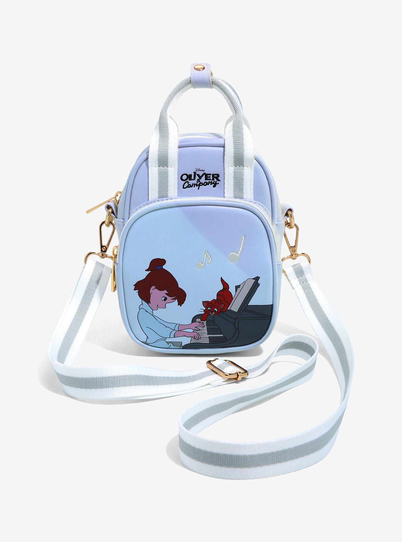 Disney Oliver & Company Jenny & Oliver Piano Crossbody Bag - BoxLunch Exclusive, , alternate