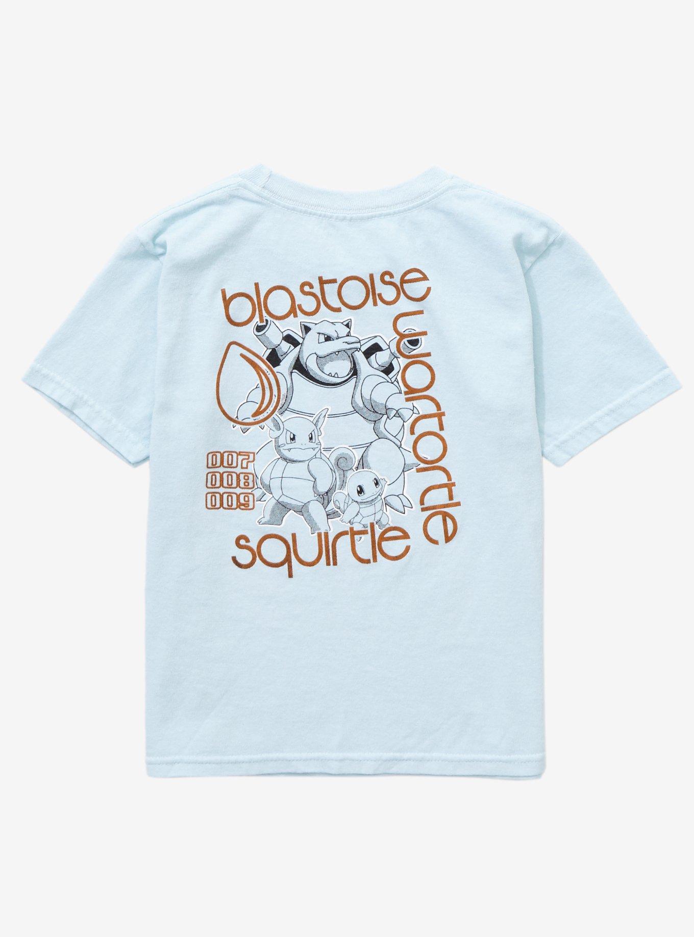 Pok&eacute;mon Squirtle Evolutions Toddler T-Shirt - BoxLunch Exclusive, LIGHT ORANGE, alternate