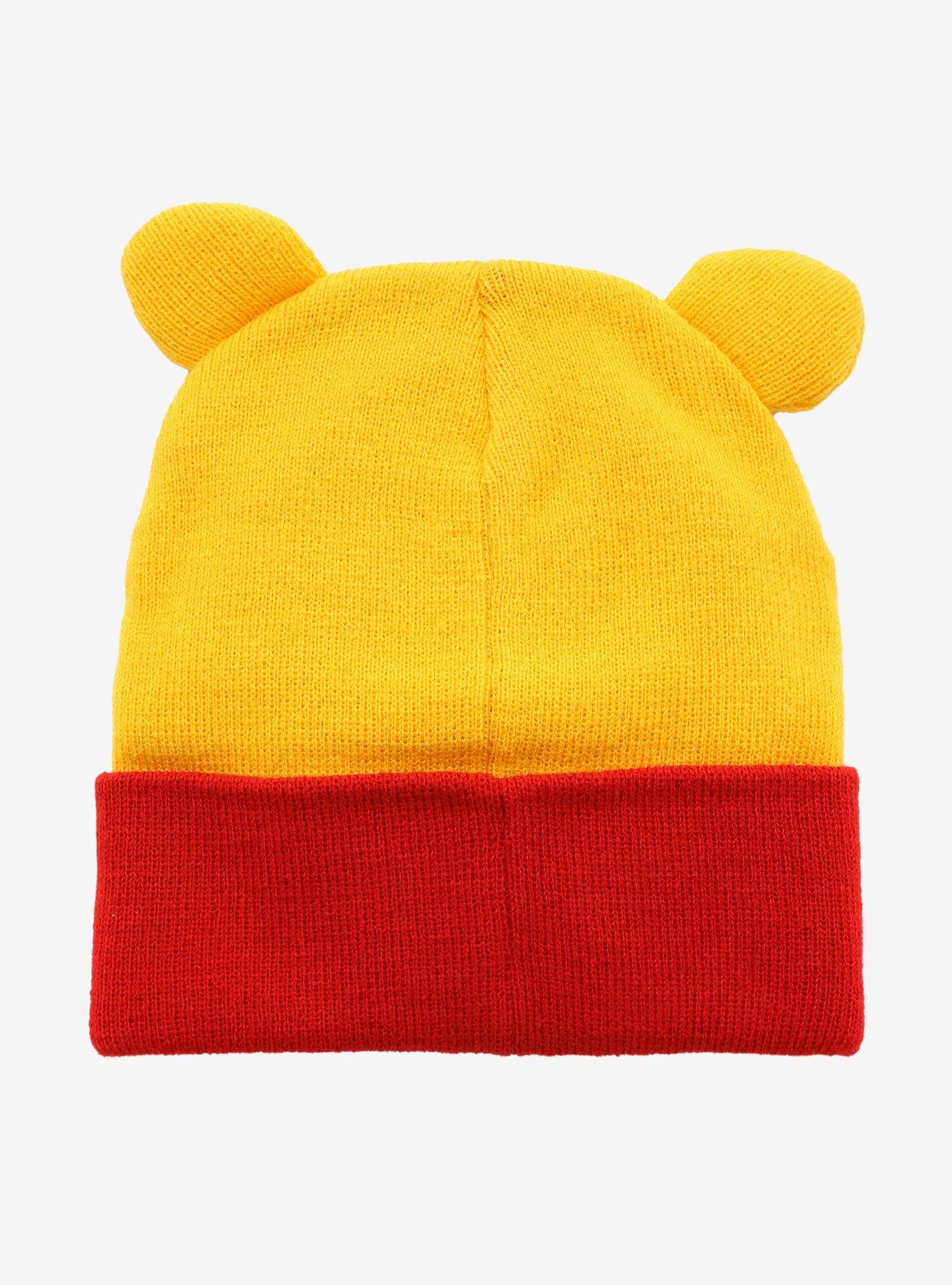 Disney Winnie the Pooh Youth Eared Cuff Beanie - BoxLunch Exclusive, , alternate