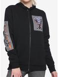 The Nightmare Before Christmas Patches Zip-Up Hoodie, MULTI, alternate