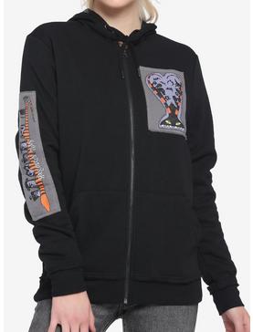 The Nightmare Before Christmas Patches Zip-Up Hoodie, , hi-res