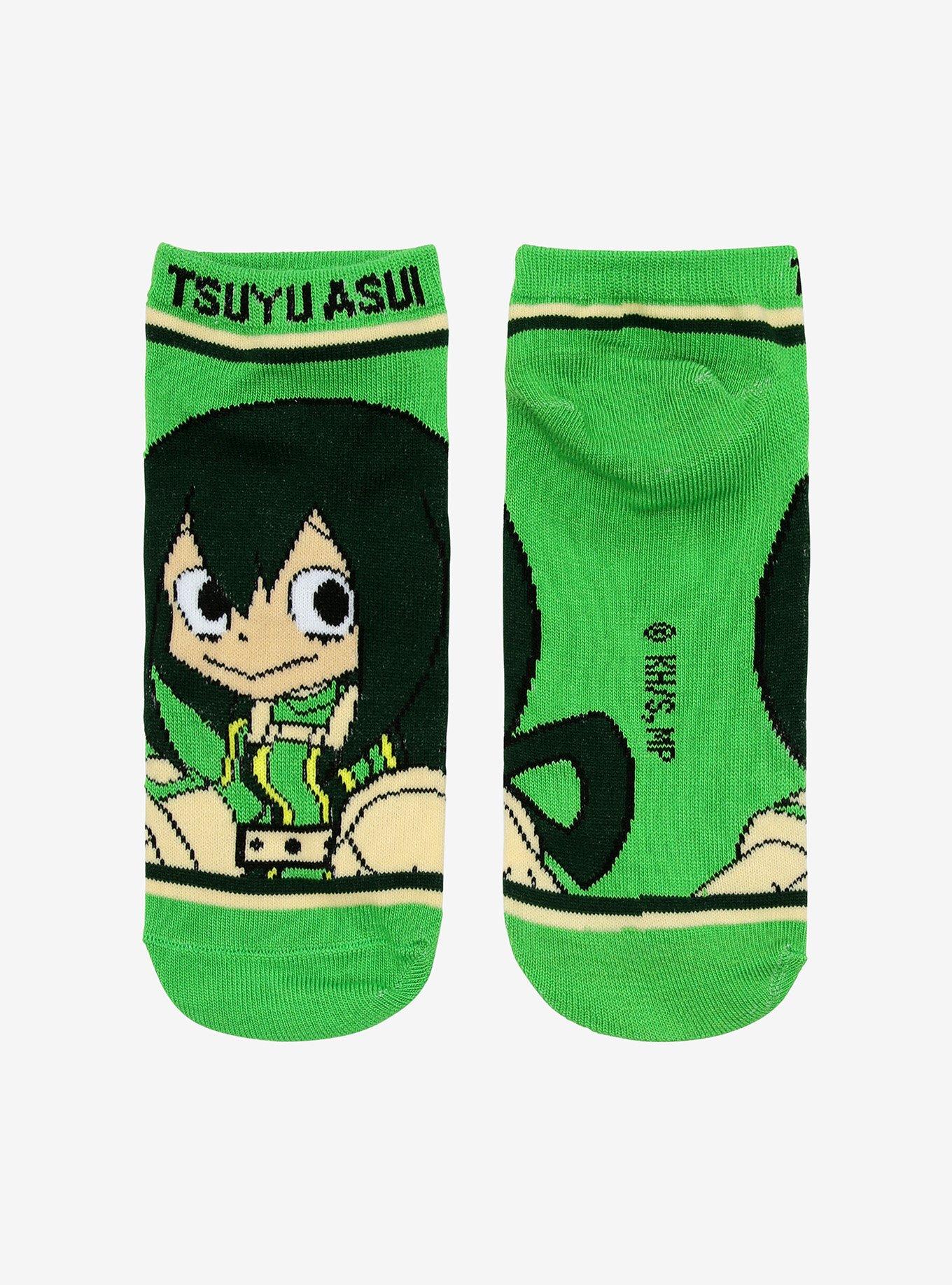 My Hero Academia Tsuyu No-Show Socks, , alternate