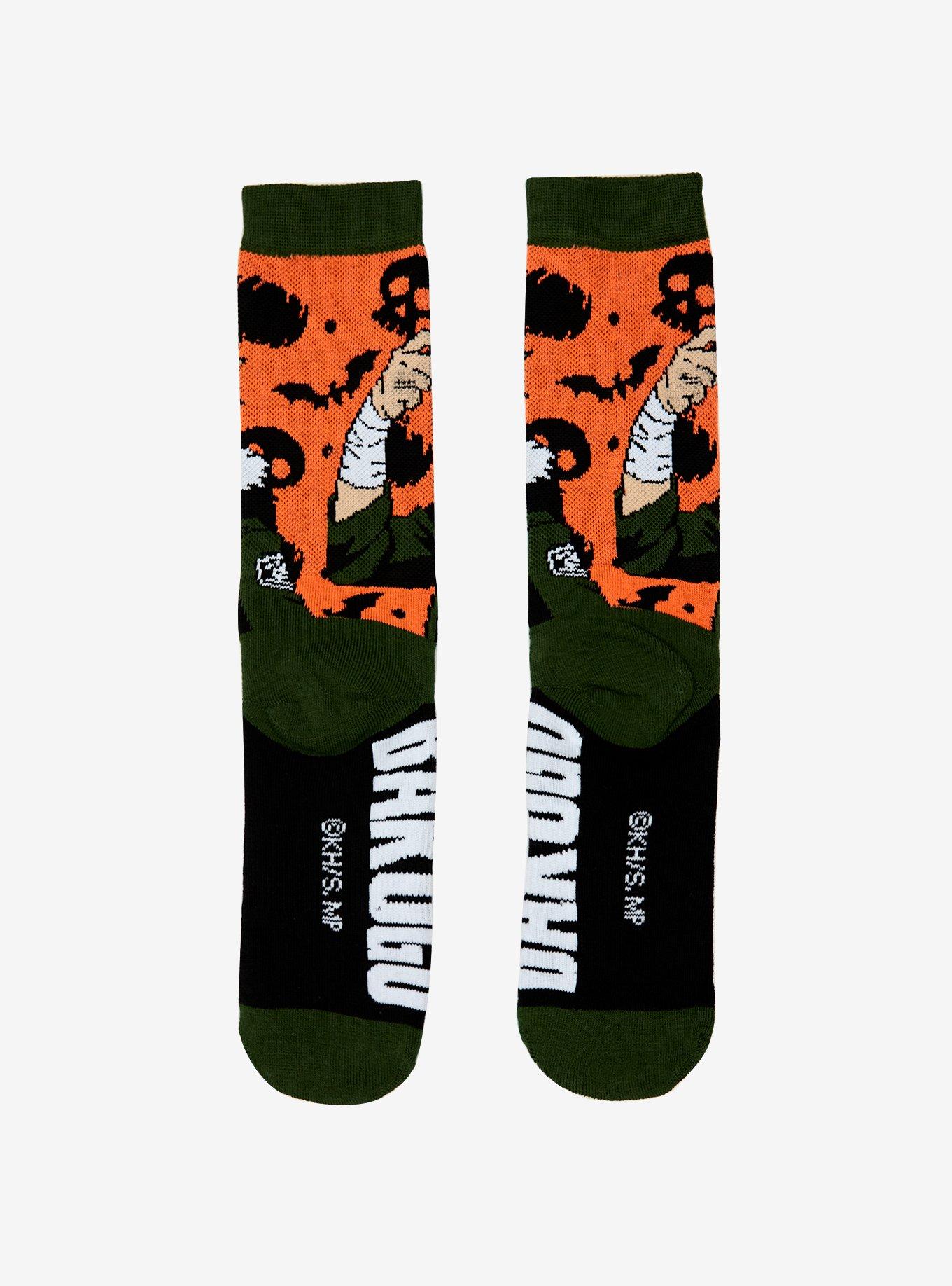 My Hero Academia Bakugo Halloween Crew Socks, , alternate