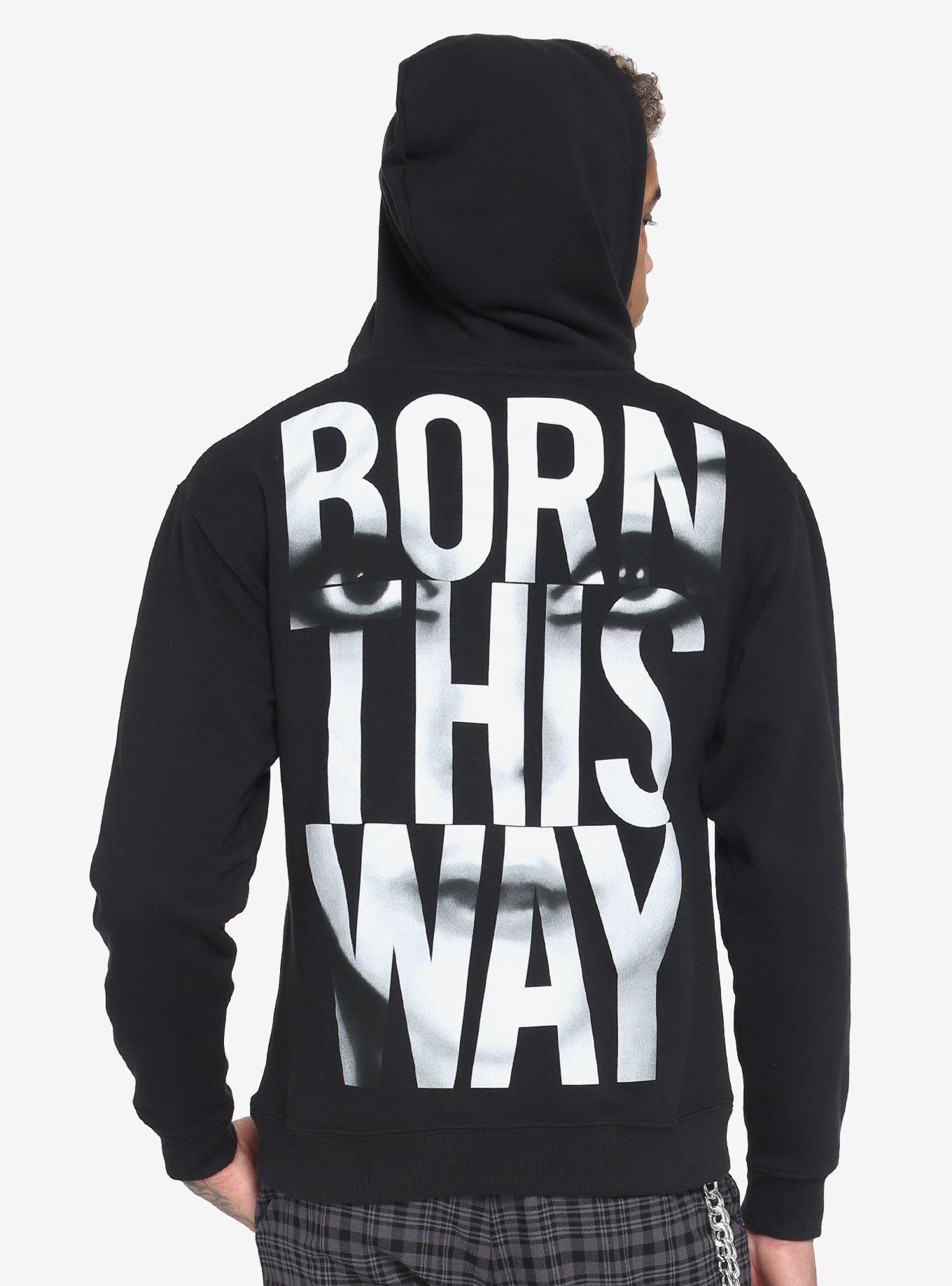 Lady Gaga Born This Way Hoodie, BLACK, alternate