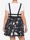 The Nightmare Before Christmas Harness Suspender Skirt Plus Size, MULTI, alternate