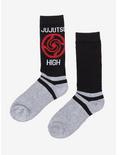 Jujutsu Kaisen Jujutsu High Stripe Crew Socks, , alternate