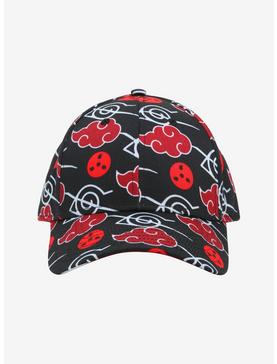 Naruto Shippuden Itachi Symbols Snapback Hat, , hi-res