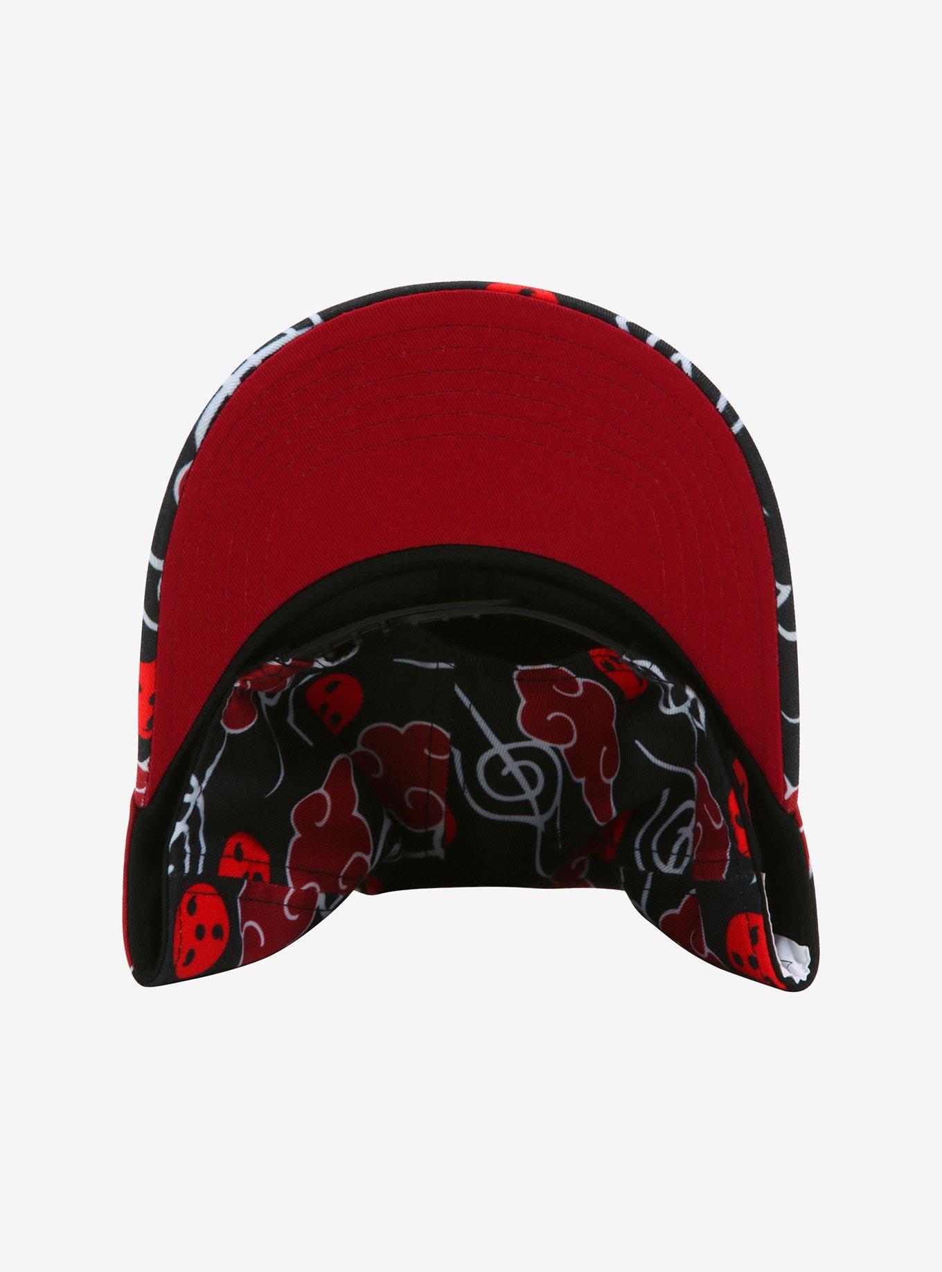 Naruto Shippuden Itachi Symbols Snapback Hat, , alternate