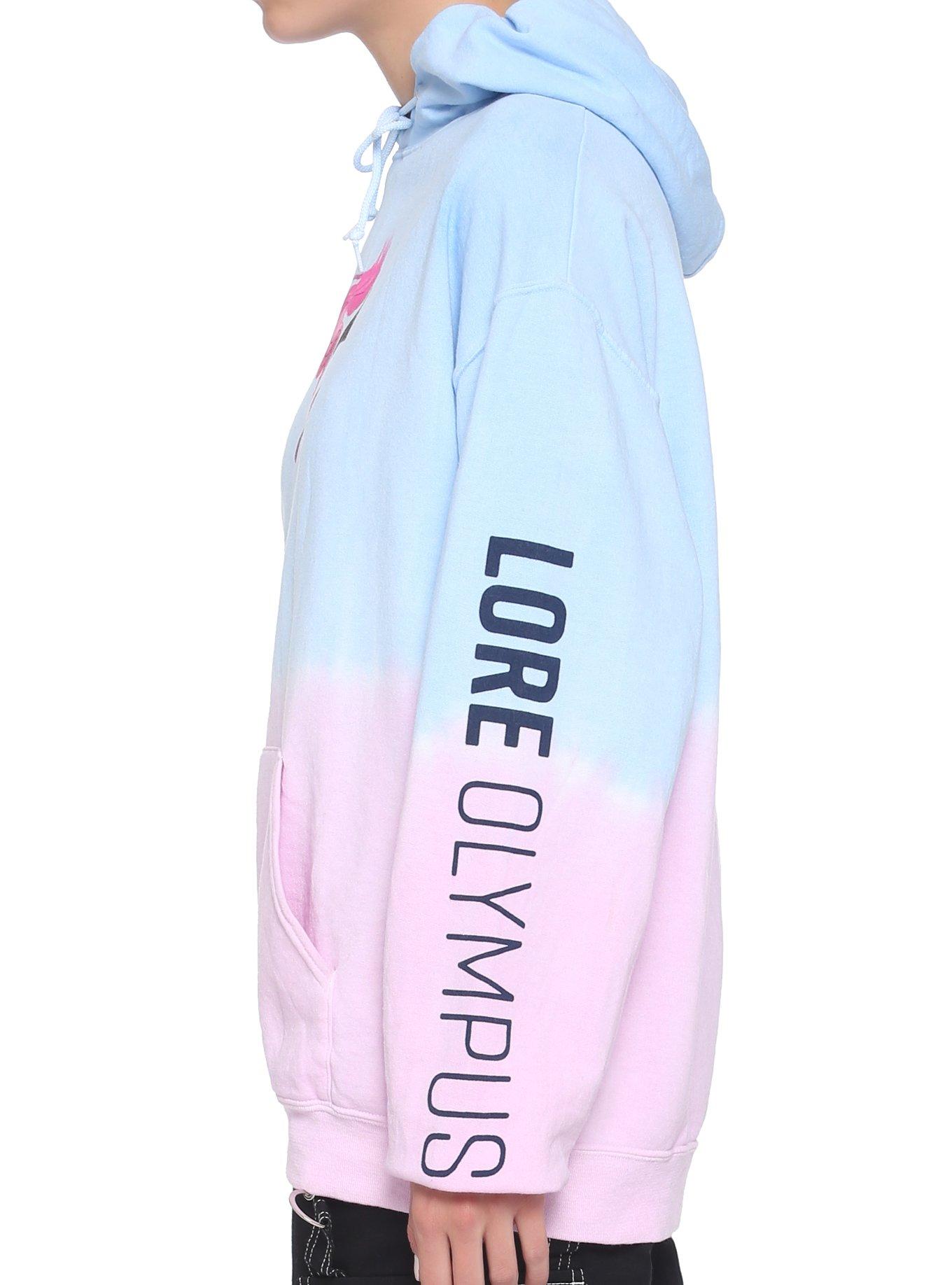 Lore Olympus Dip-Dye Girls Hoodie, MULTI, alternate