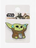 Star Wars The Mandalorian The Child with Blue Macarons Enamel Pin - BoxLunch Exclusive, , alternate