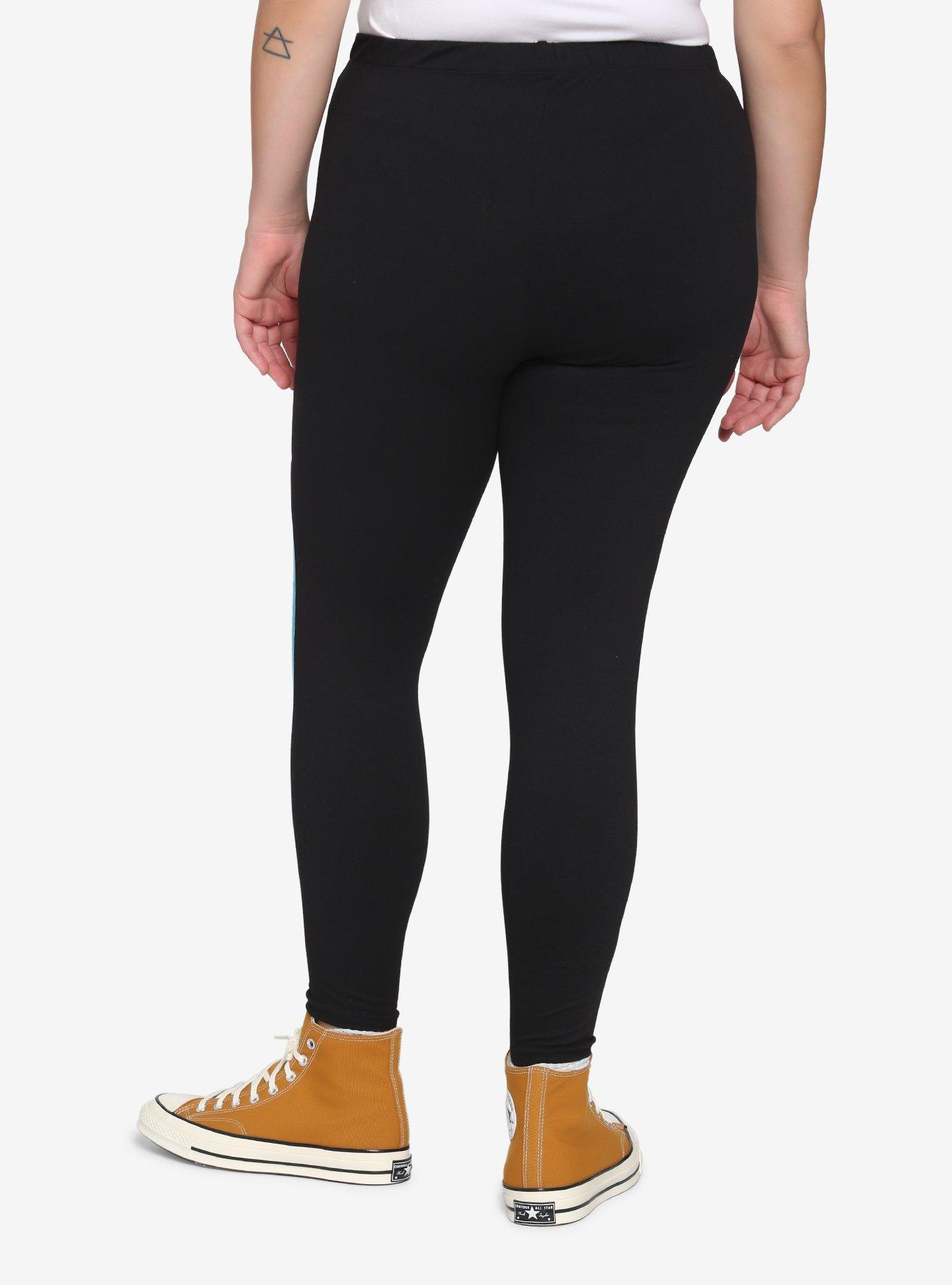 Her Universe Lucasfilm 50th Anniversary Star Wars Lightsaber Leggings Plus Size, MULTI, alternate