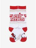 Nissin Cup Noodles X Hello Kitty Logo Crew Socks, , alternate