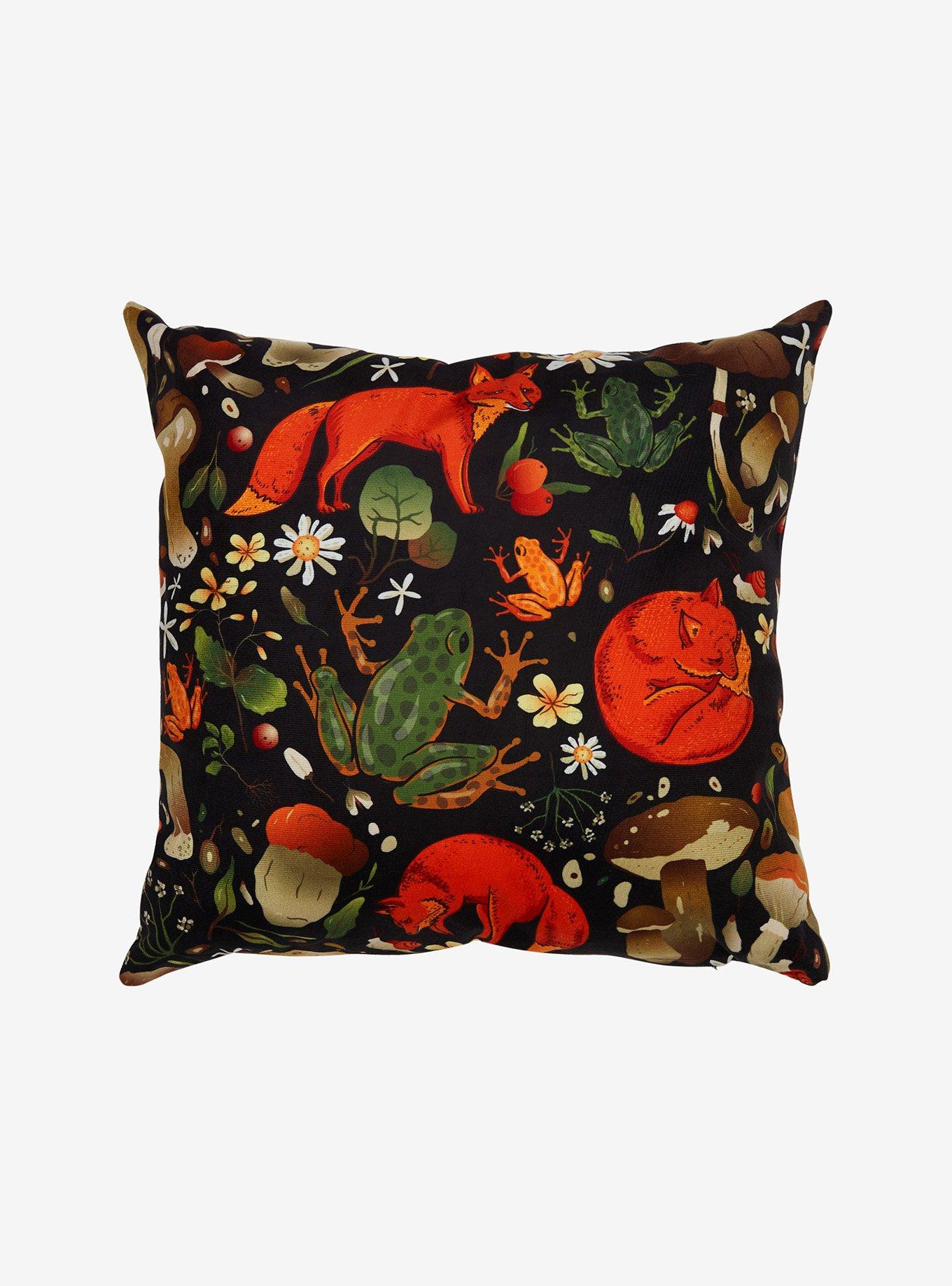 Woodland Creatures Square Pillow, , alternate
