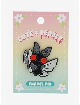 Cute & Deadly Mothman Enamel Pin, , hi-res