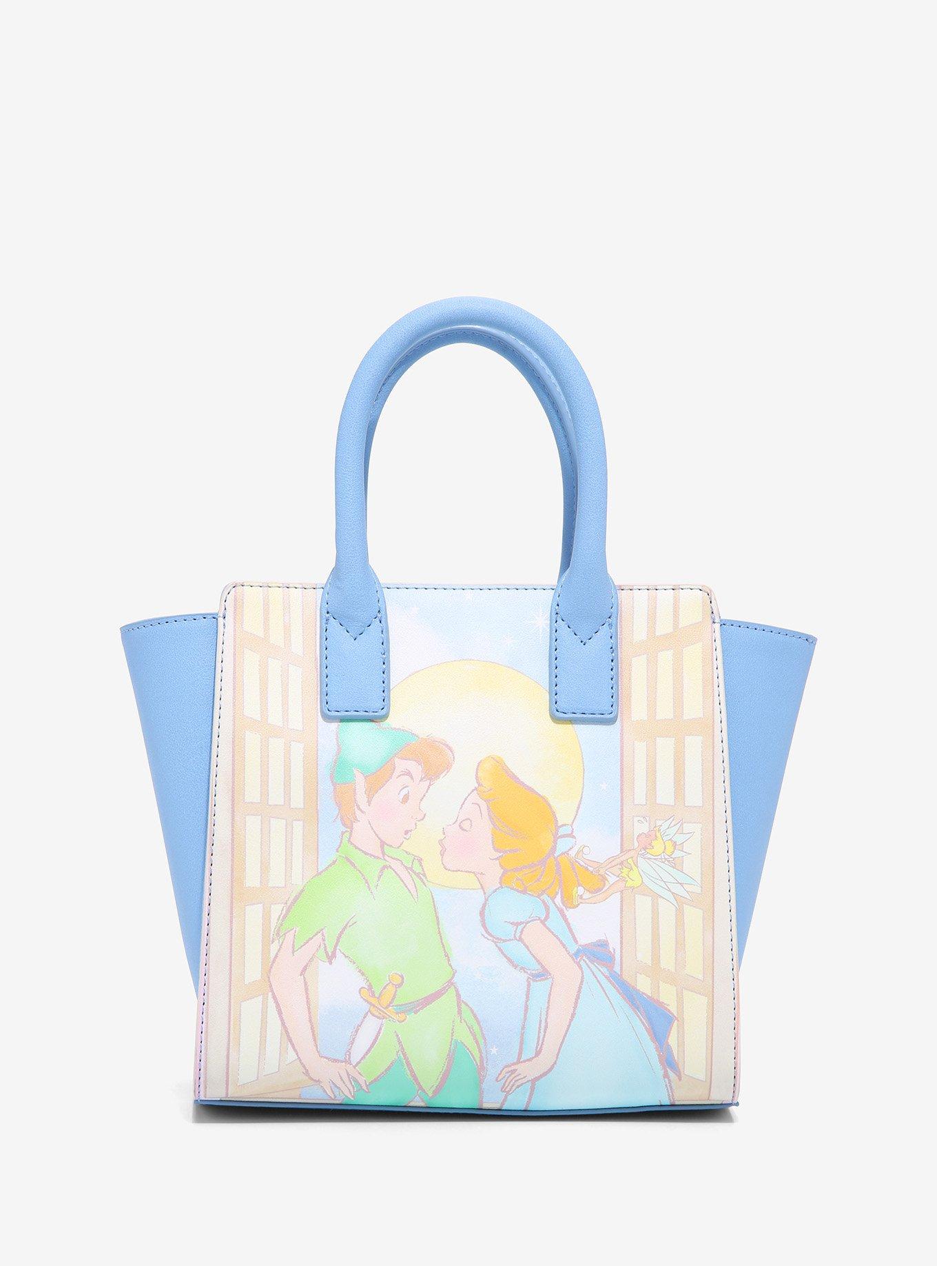 Loungefly Disney Peter Pan Wendy Kiss Satchel Bag, , alternate