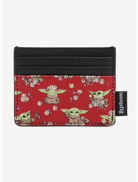 Loungefly Star Wars The Mandalorian The Child Floral Cardholder, , hi-res
