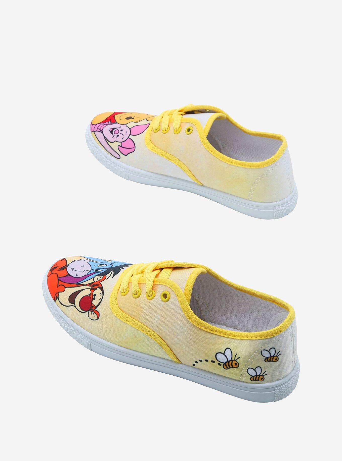 Disney Winnie The Pooh Friends Bestie Lace-Up Canvas Sneakers, MULTI, alternate