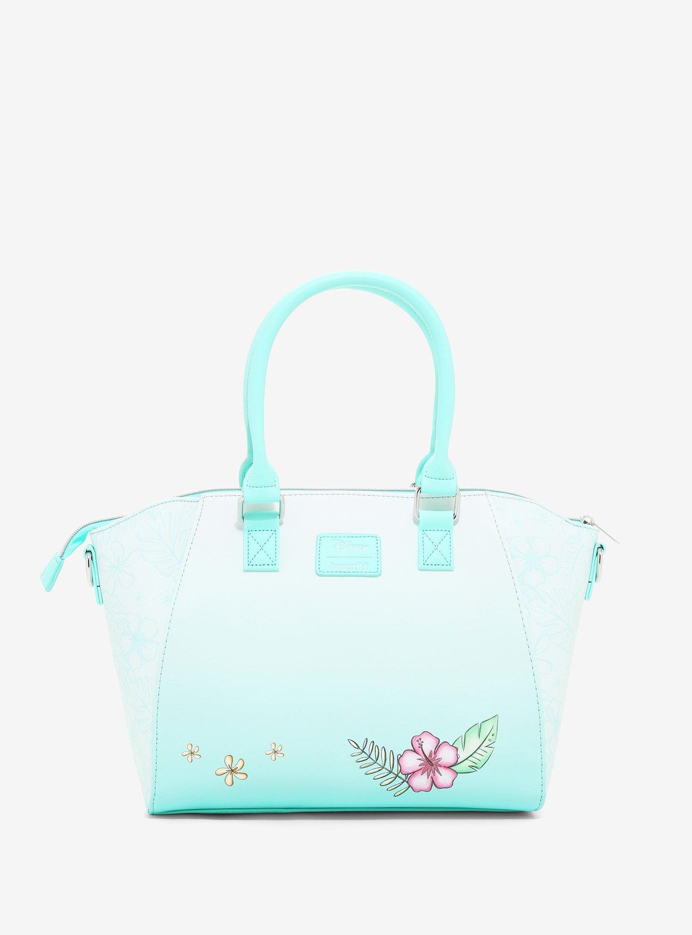 Loungefly Disney Lilo & Stitch Tropical Sketch Satchel Bag, , alternate