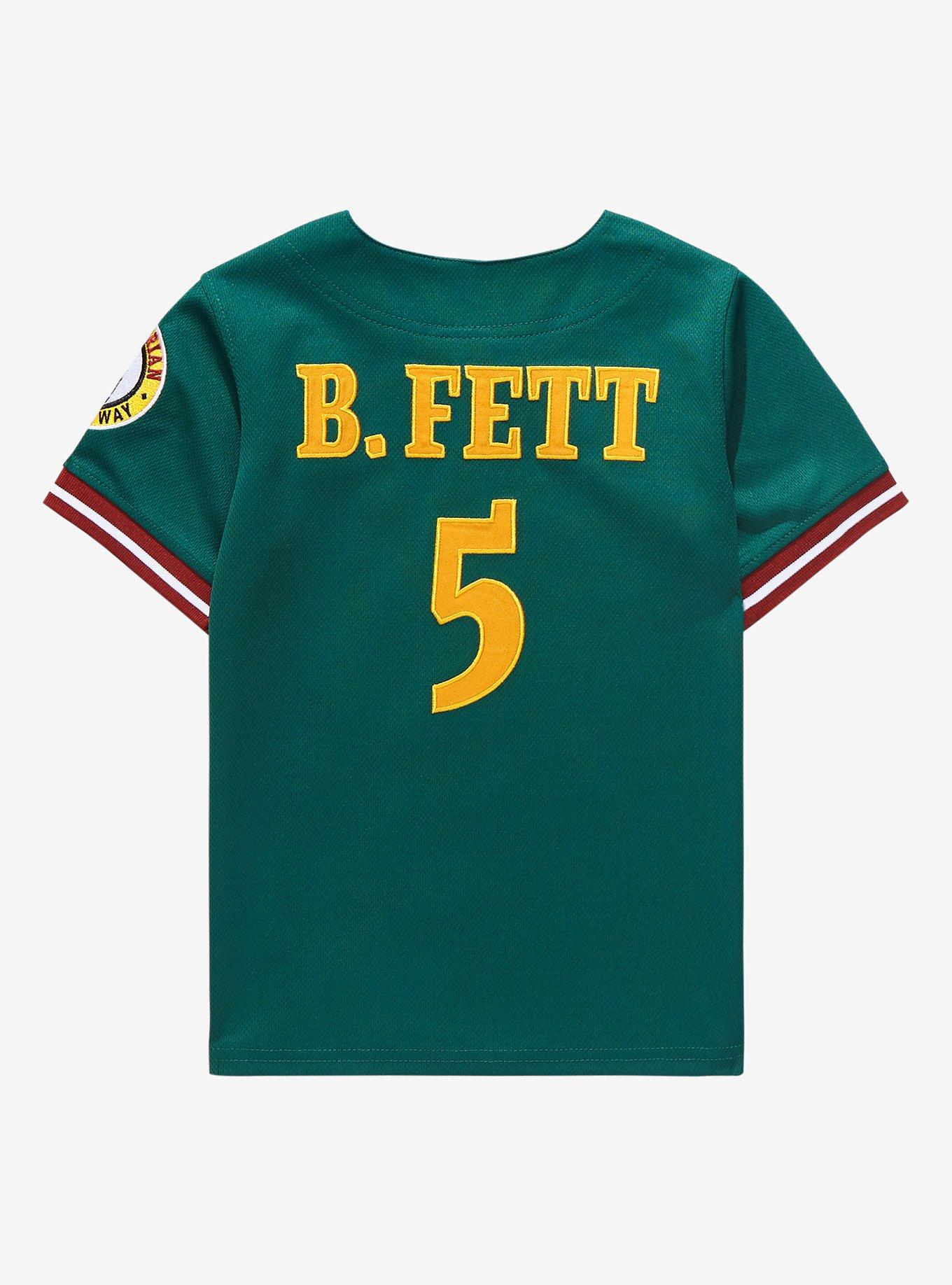 Our Universe Star Wars Bounty Hunters Boba Fett Toddler Jersey - BoxLunch Exclusive, DARK GREEN, alternate