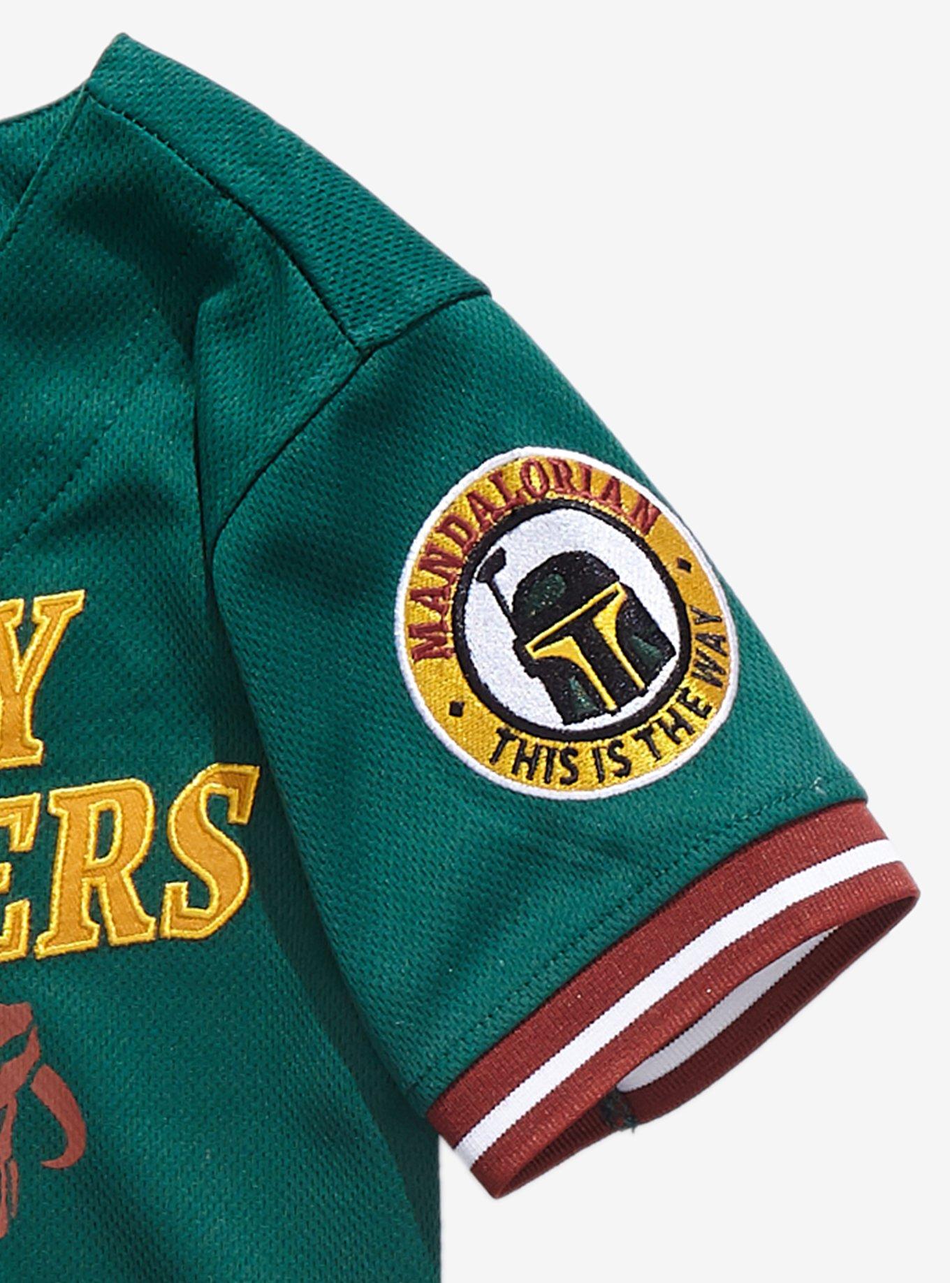 Our Universe Star Wars Bounty Hunters Boba Fett Toddler Jersey - BoxLunch Exclusive, DARK GREEN, alternate