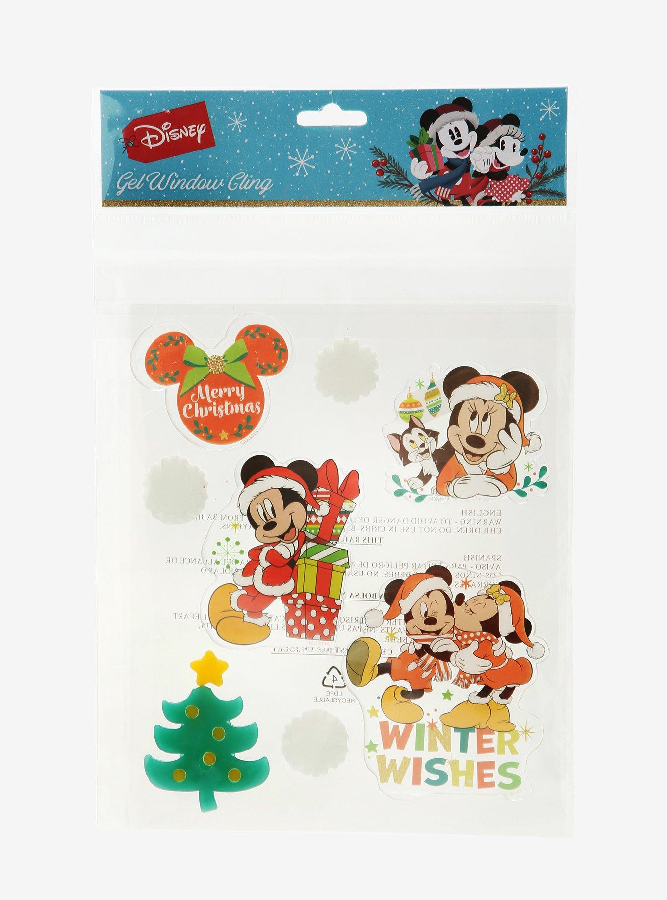 Disney Mickey Mouse Holiday Gel Clings, , alternate