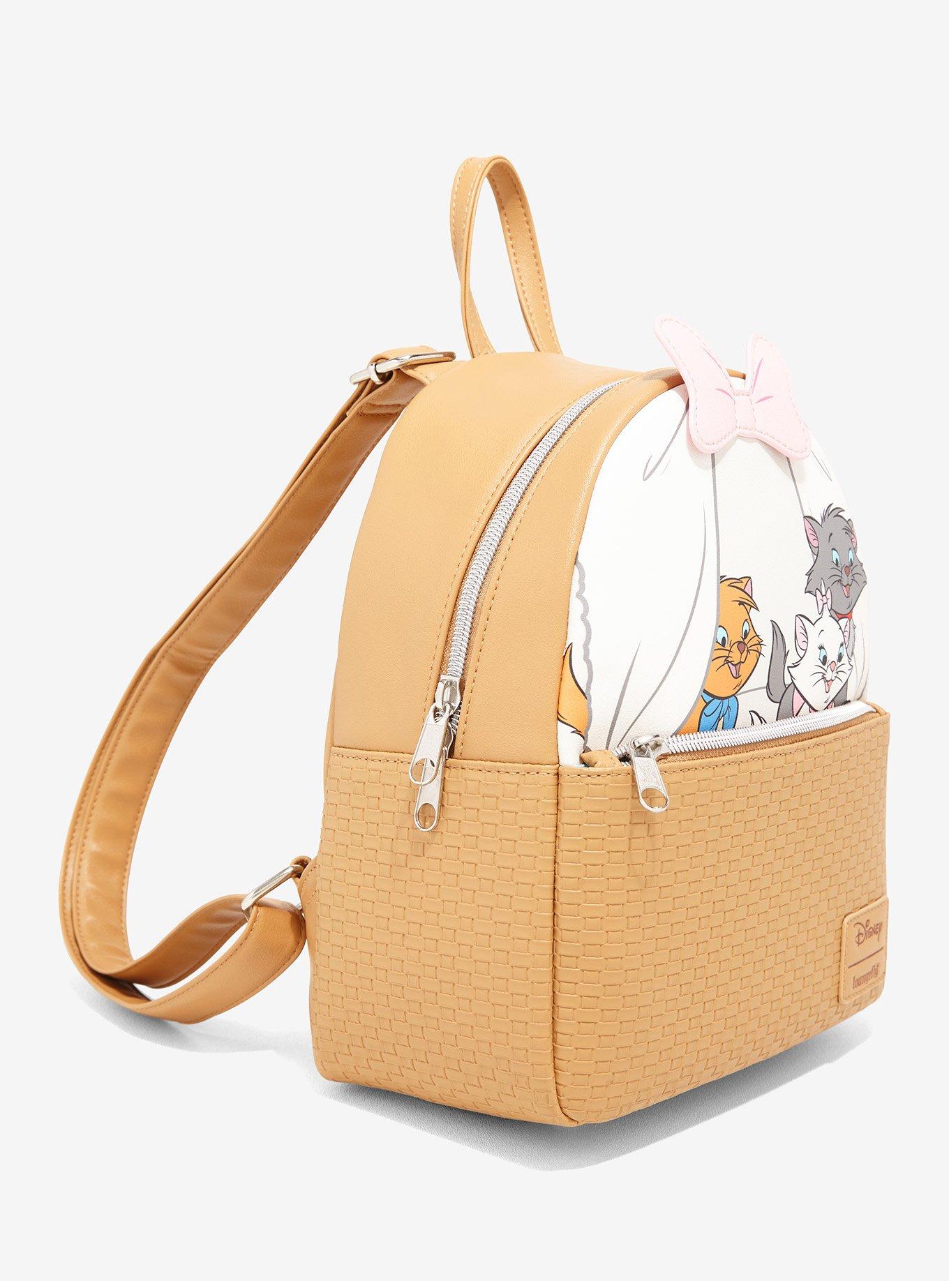Loungefly Disney The Aristocats Kittens Basket Mini Backpack, , alternate