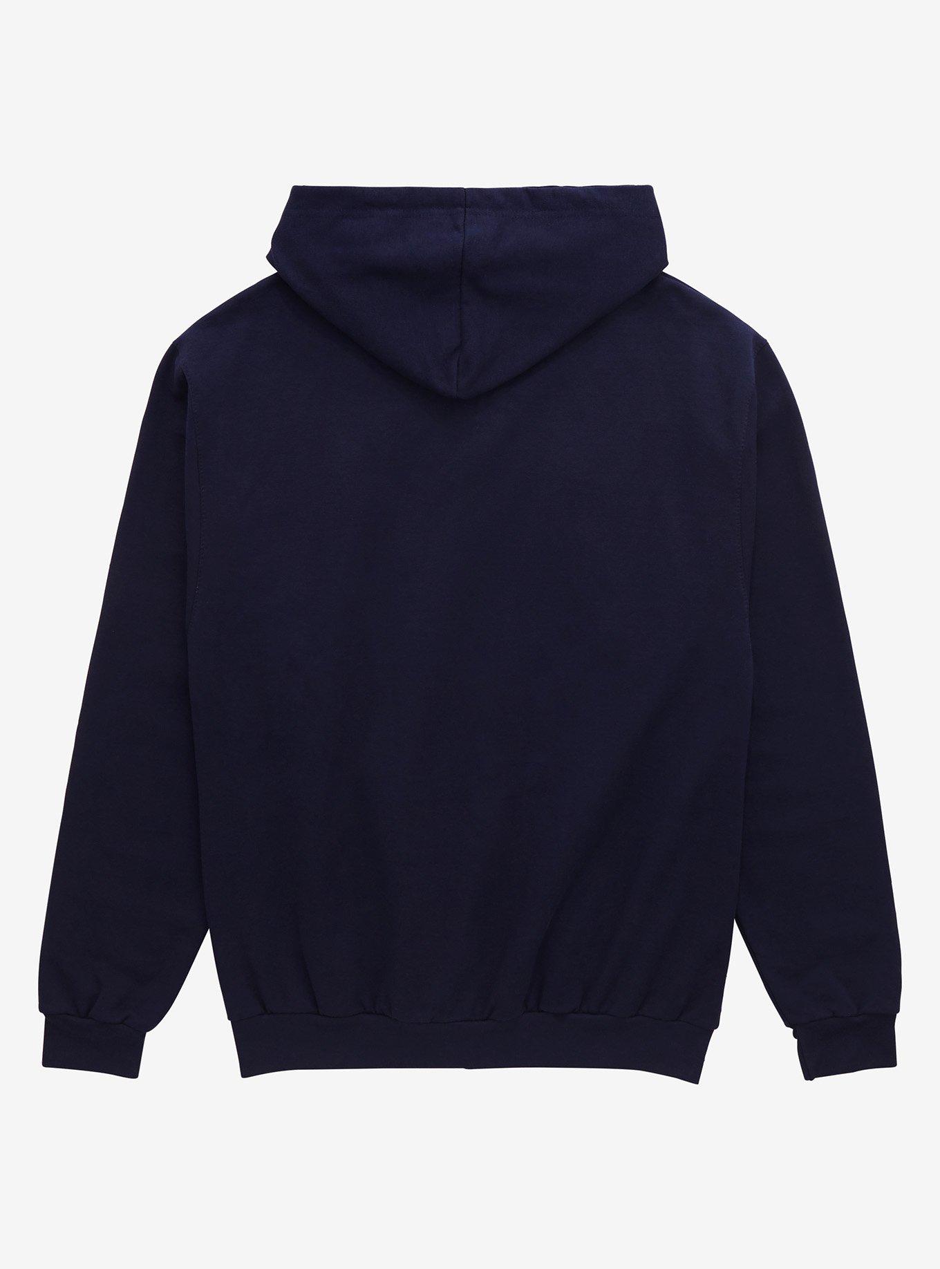 Grey&rsquo;s Anatomy Grey Sloan Memorial Hospital Women&rsquo;s Zippered Hoodie - BoxLunch Exclusive, NAVY, alternate