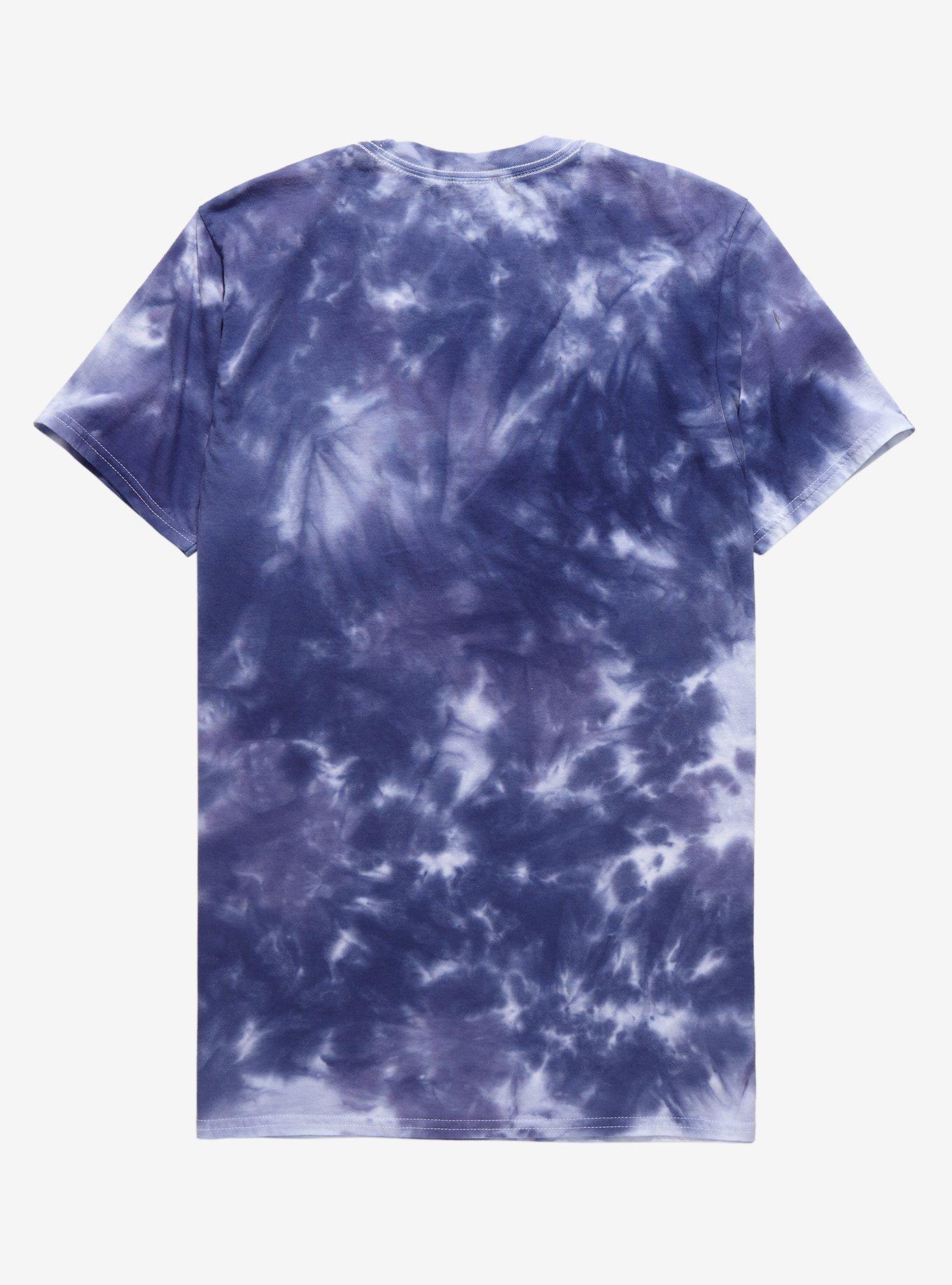 Disney The Nightmare Before Christmas Jack Skellington Moonlight Madness Women&rsquo;s Tie-Dye T-Shirt - BoxLunch Exclusive, TIE DYE, alternate