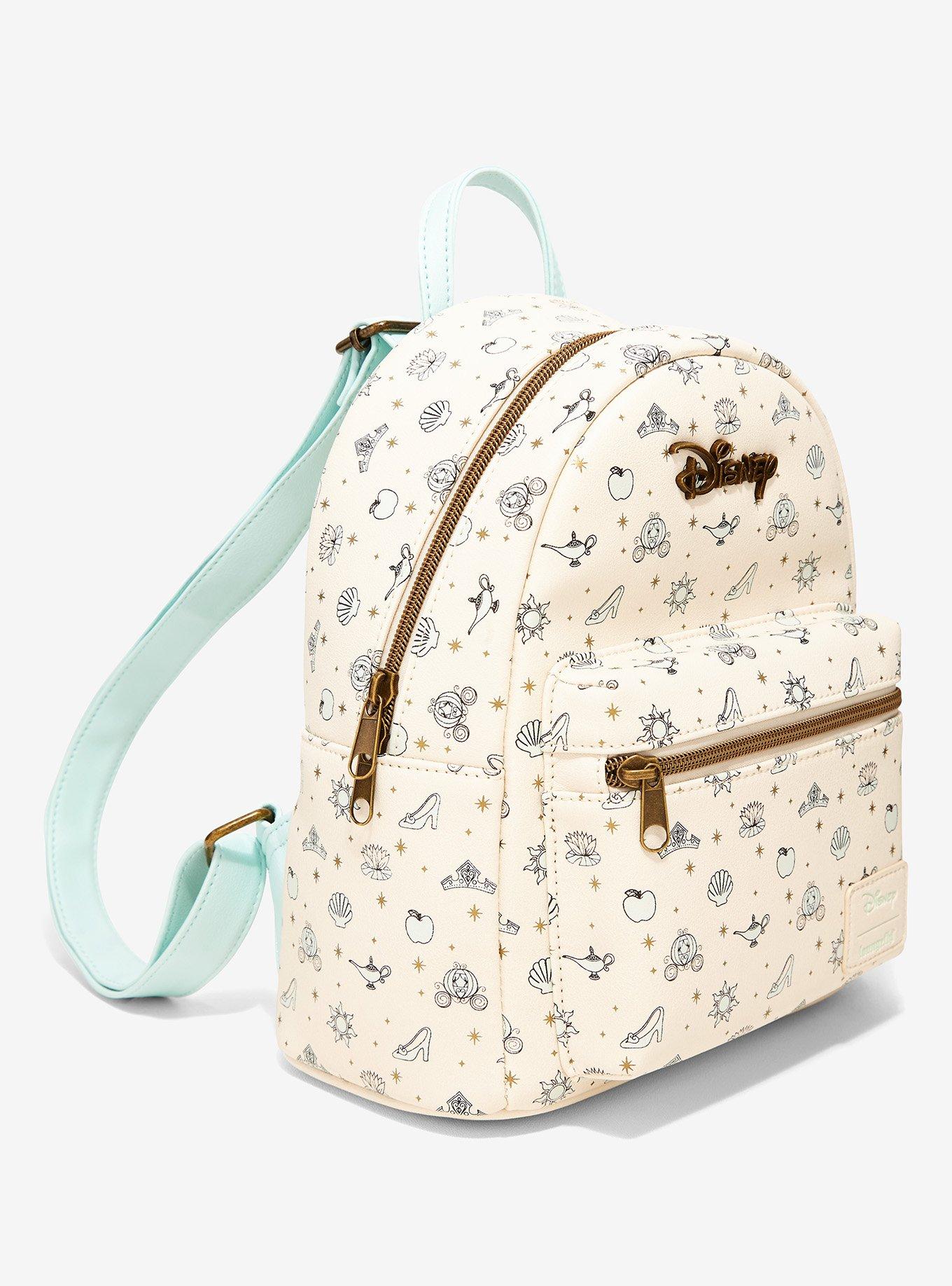 Loungefly Disney Princess Icons Mini Backpack, , alternate