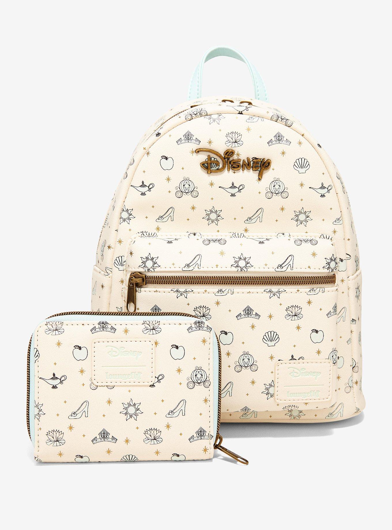 Loungefly Disney Princess Icons Mini Backpack, , alternate