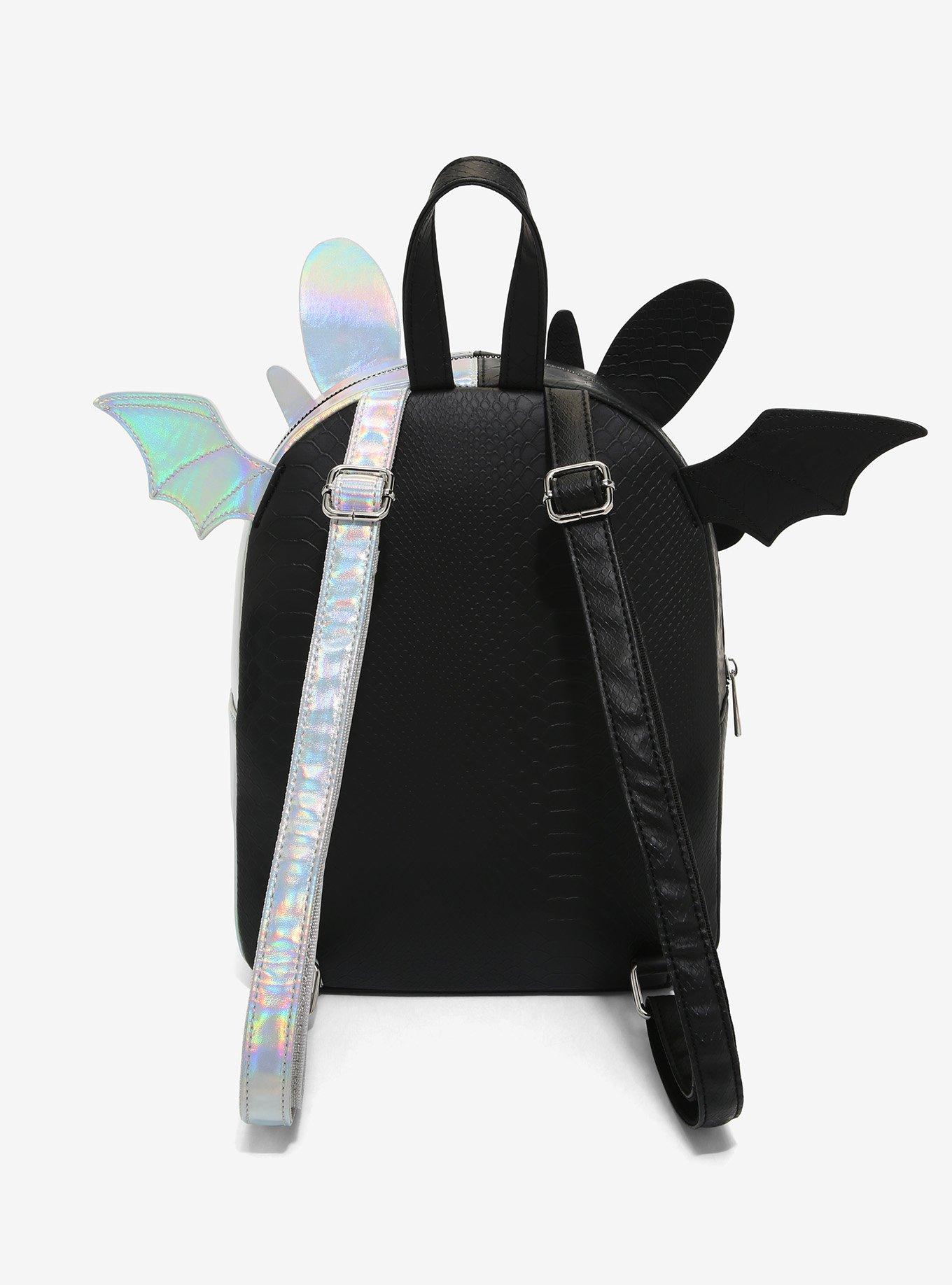How To Train Your Dragon: The Hidden World Night & Light Fury Split Mini Backpack, , alternate
