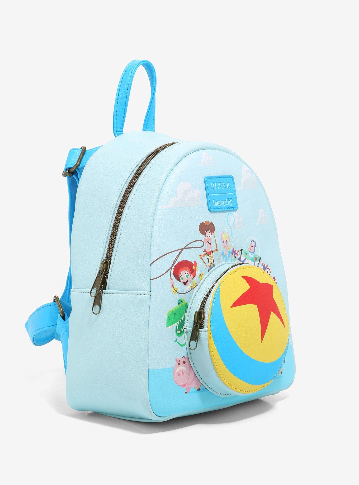 Loungefly Disney Pixar Toy Story Group & Luxo Ball Mini Backpack, , alternate