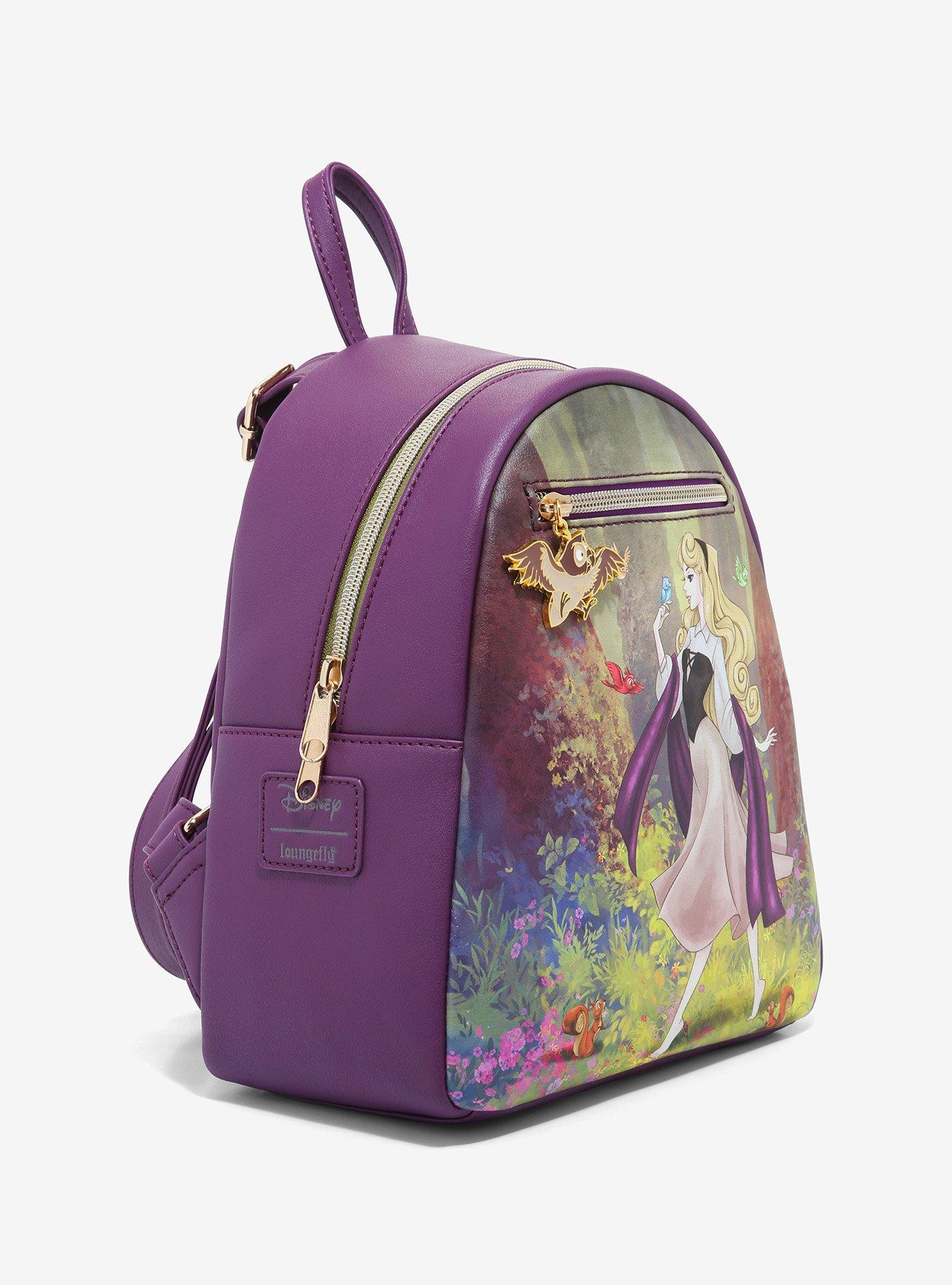 Loungefly Disney Sleeping Beauty Aurora Illustration Mini Backpack ...