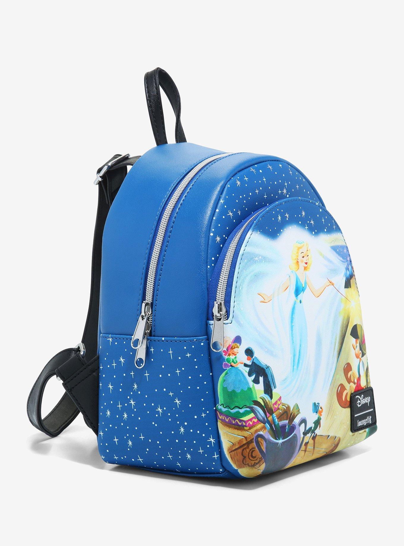 Loungefly Disney Pinocchio Blue Fairy Magic Mini Backpack, , alternate