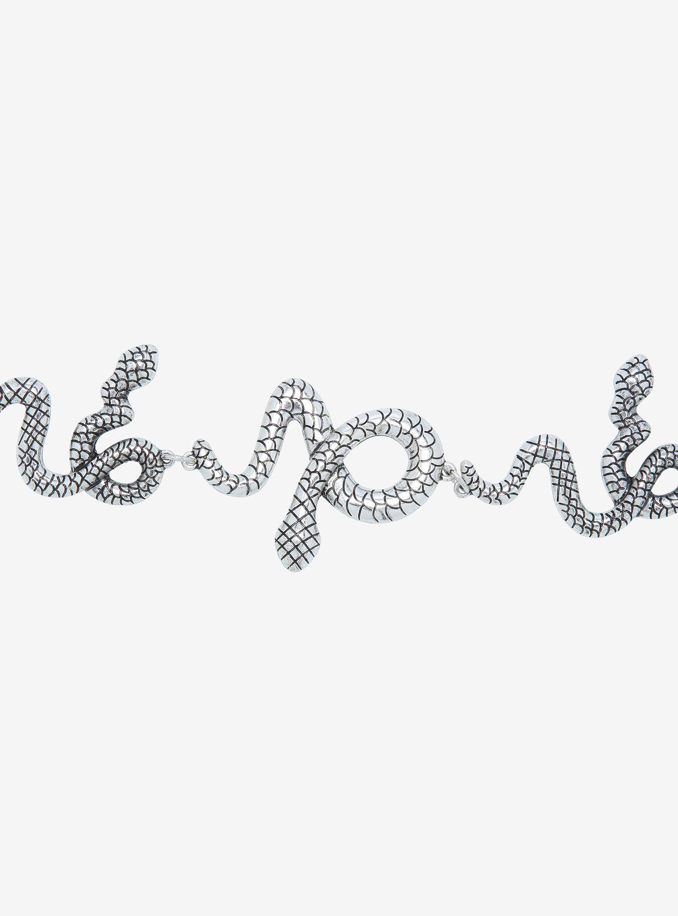 Snake Chain Belt, SILVER, alternate