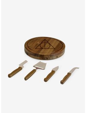 Harry Potter Deathly Hallows Acacia Cheese Board & Tools Set, , hi-res