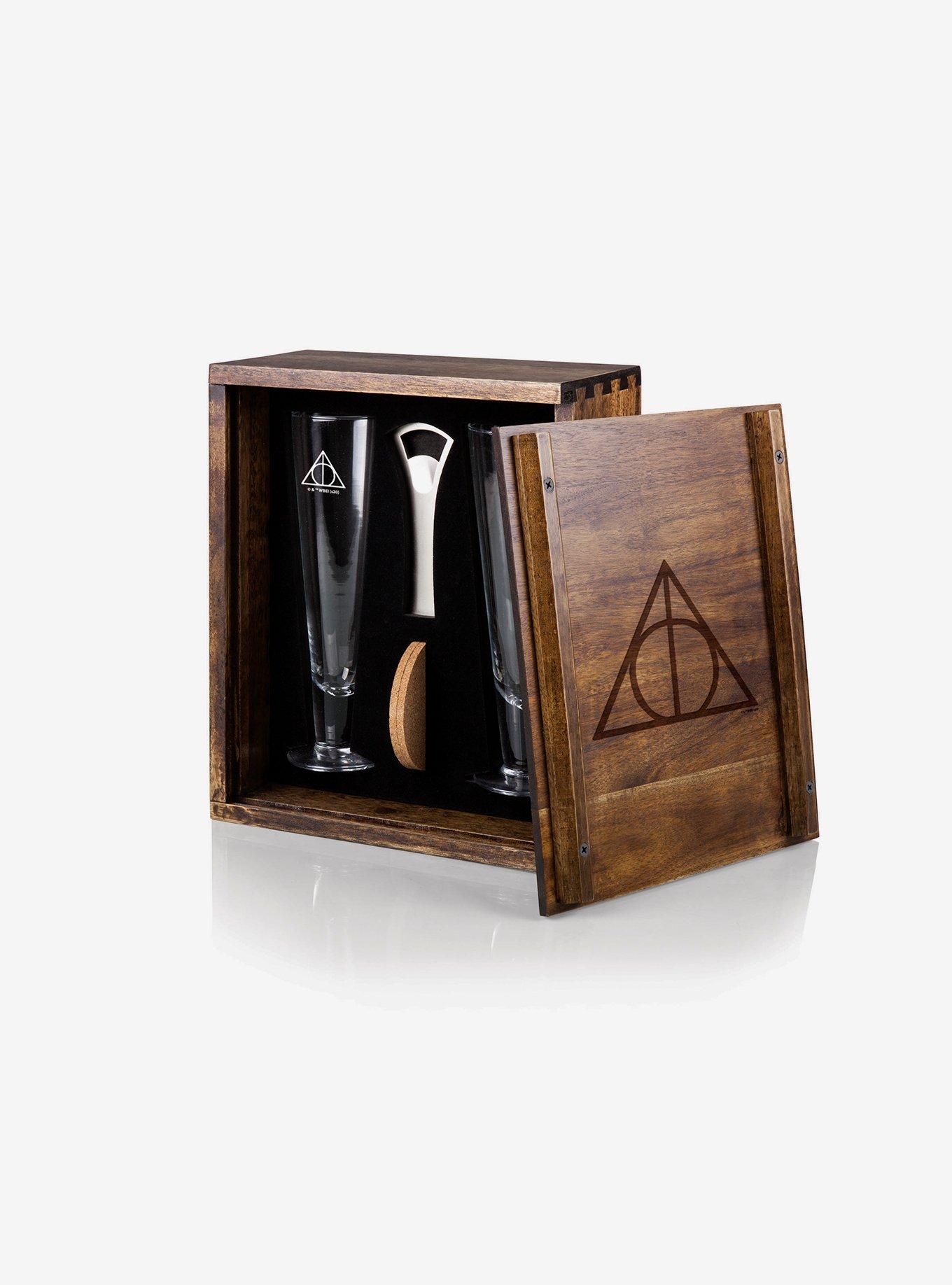 Harry Potter Deathly Hallows Beverage Glass Set, , alternate