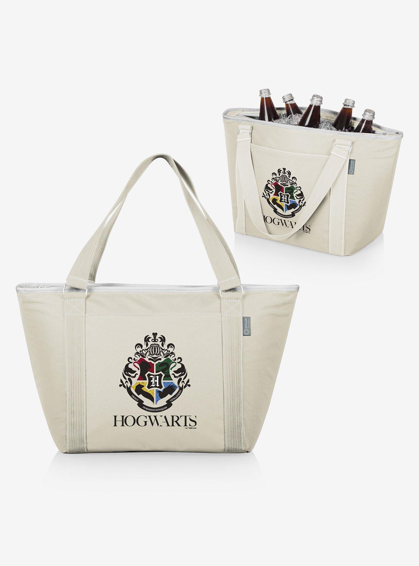 Harry Potter Hogwarts Crest Cooler Tote Sand