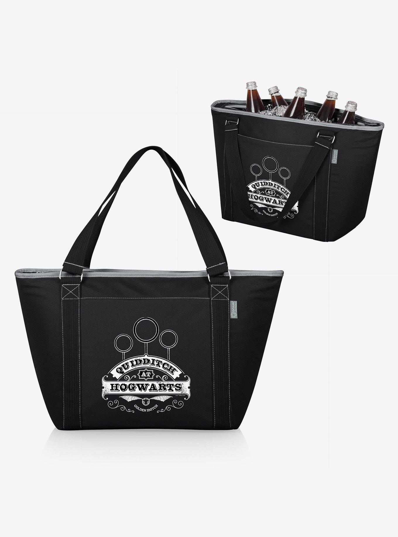 Harry Potter Quidditch Cooler Tote Black, , alternate