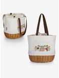Star Wars The Mandalorian The Child Canvas Willow Basket Tote Beige, , alternate