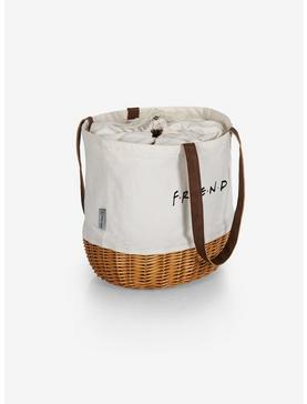 Friends Canvas Willow Basket Tote, , hi-res
