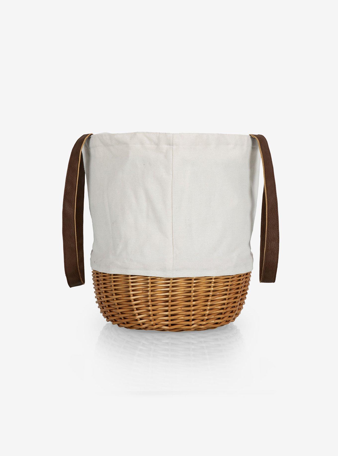 Friends Canvas Willow Basket Tote, , alternate