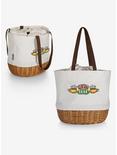 Friends Central Perk Canvas Willow Basket Tote, , alternate